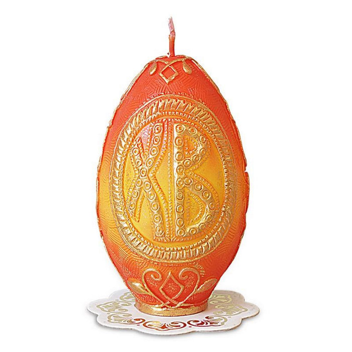 свеча яйцо пасхальное "Храм"