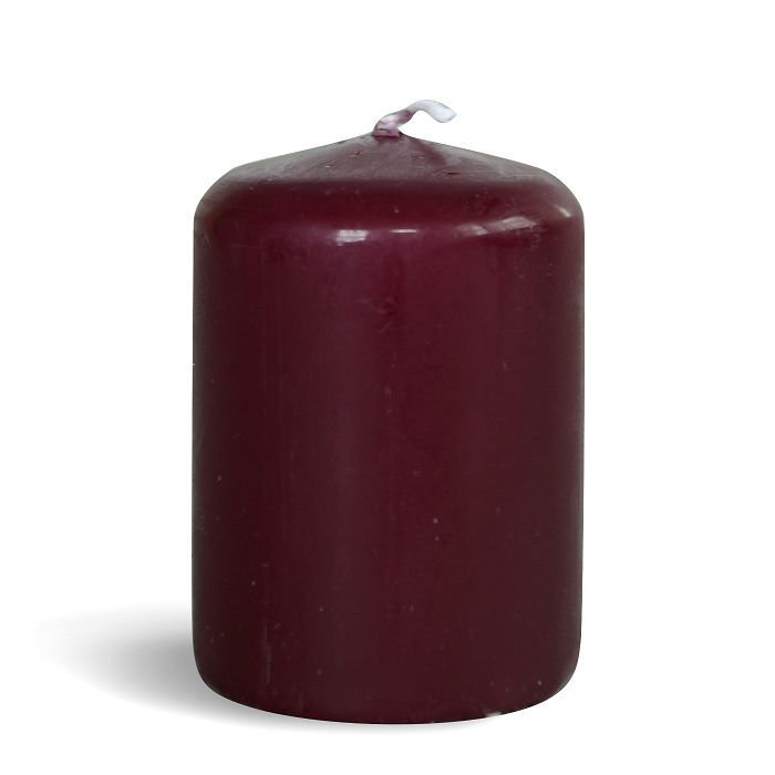 свеча ароматизированная  пеньковая 40х50 "вишня"
